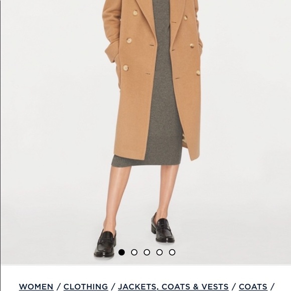 Polo Ralph Lauren made in Italy camel hair coat - Picture 4 of 8